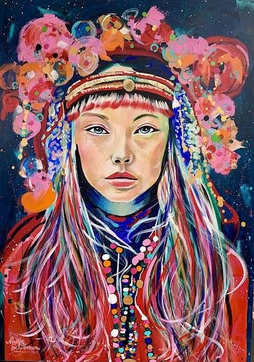Acrylverf op doek
